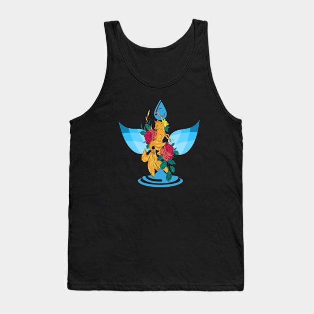 Fox spirit awaken Tank Top by Color by EM